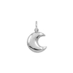 Charm Luna in Oro in oro bianco | Facco Gioielli