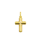 Gold Cross Charm in yellow gold | Facco Gioielli