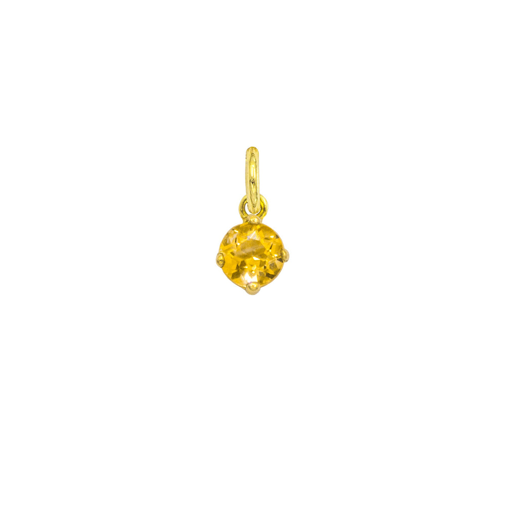 Charm Zircone Giallo in Oro in Oro giallo | Facco Gioielli