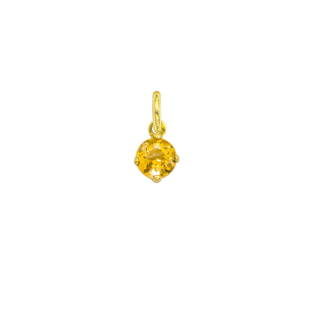 Charm Zircone Giallo in Oro in Oro giallo | Facco Gioielli
