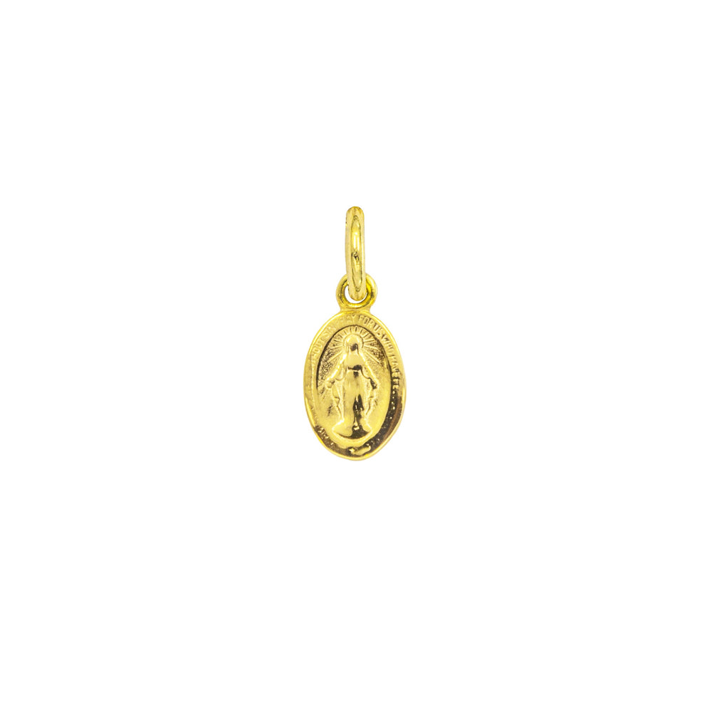 Charm Vergine Maria in Oro in oro giallo | Facco Gioielli