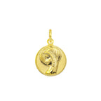 Charm Virgen María de Oro en oro amarillo | Facco Gioielli