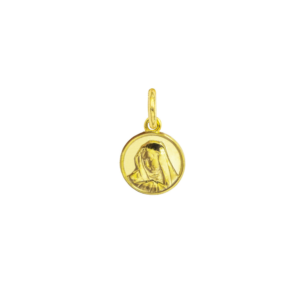 Charm Vergine Maria in Oro in oro giallo | Facco Gioielli