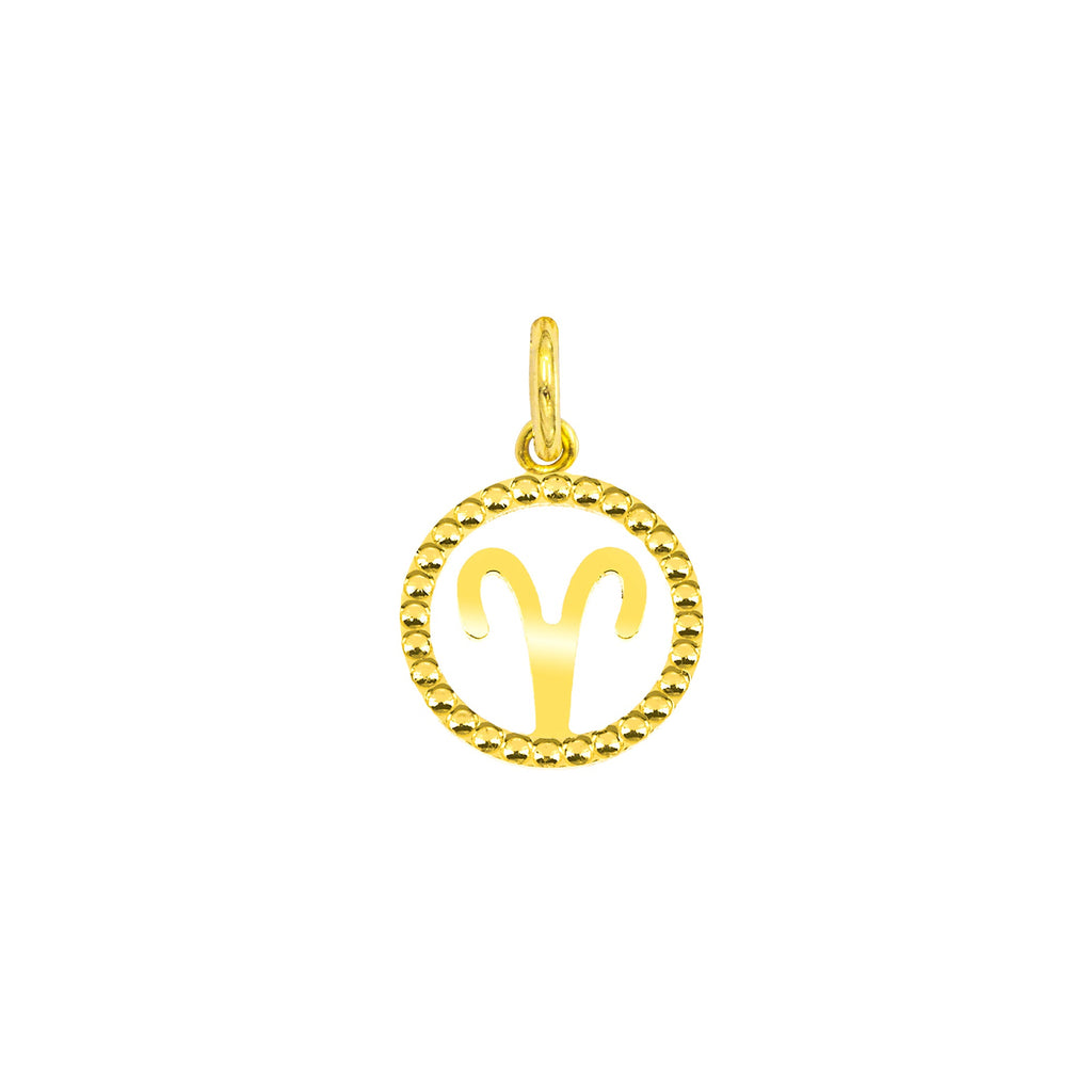 Charm Segno Zodiacale in Oro Ariete Oro Giallo