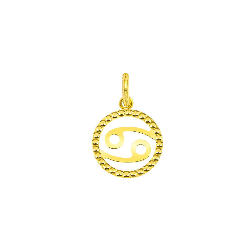 Charm Segno Zodiacale in Oro Cancro Oro Giallo