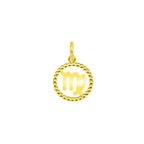 Charm Segno Zodiacale in Oro Vergine Oro Giallo