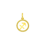 Charm Segno Zodiacale in Oro Sagittario Oro Giallo