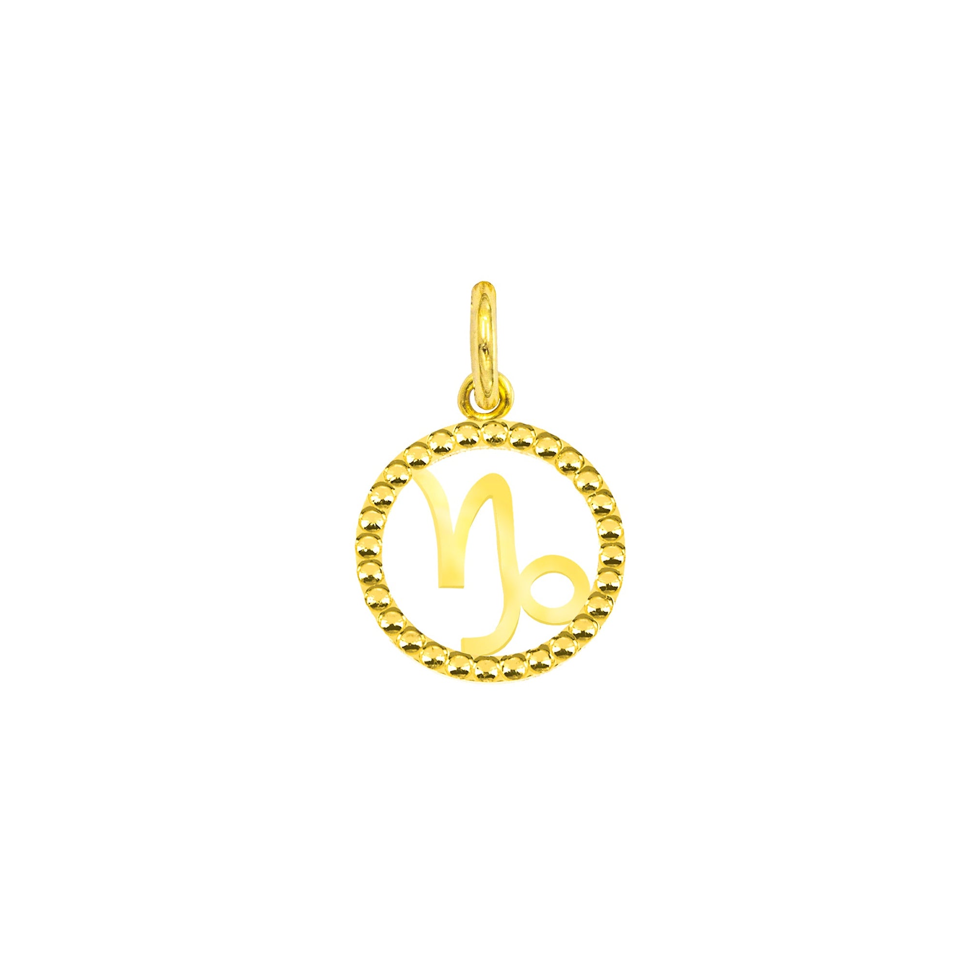 Charm Capricorno in Oro