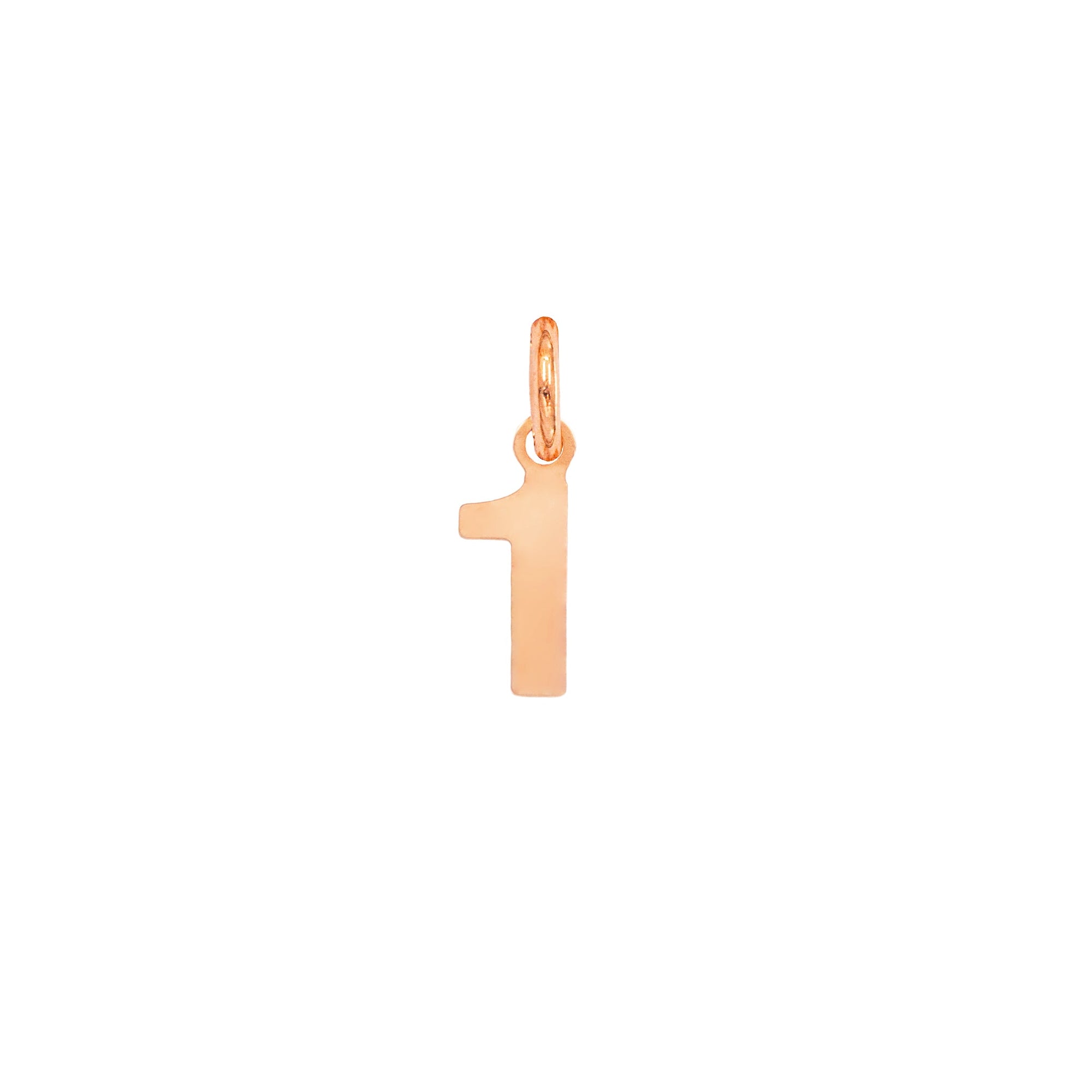 Charm Numero 1 in Oro