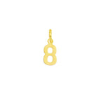 Charm Numero in Oro 8 Oro Giallo