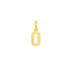 Charm Numero in Oro 0 Oro Giallo