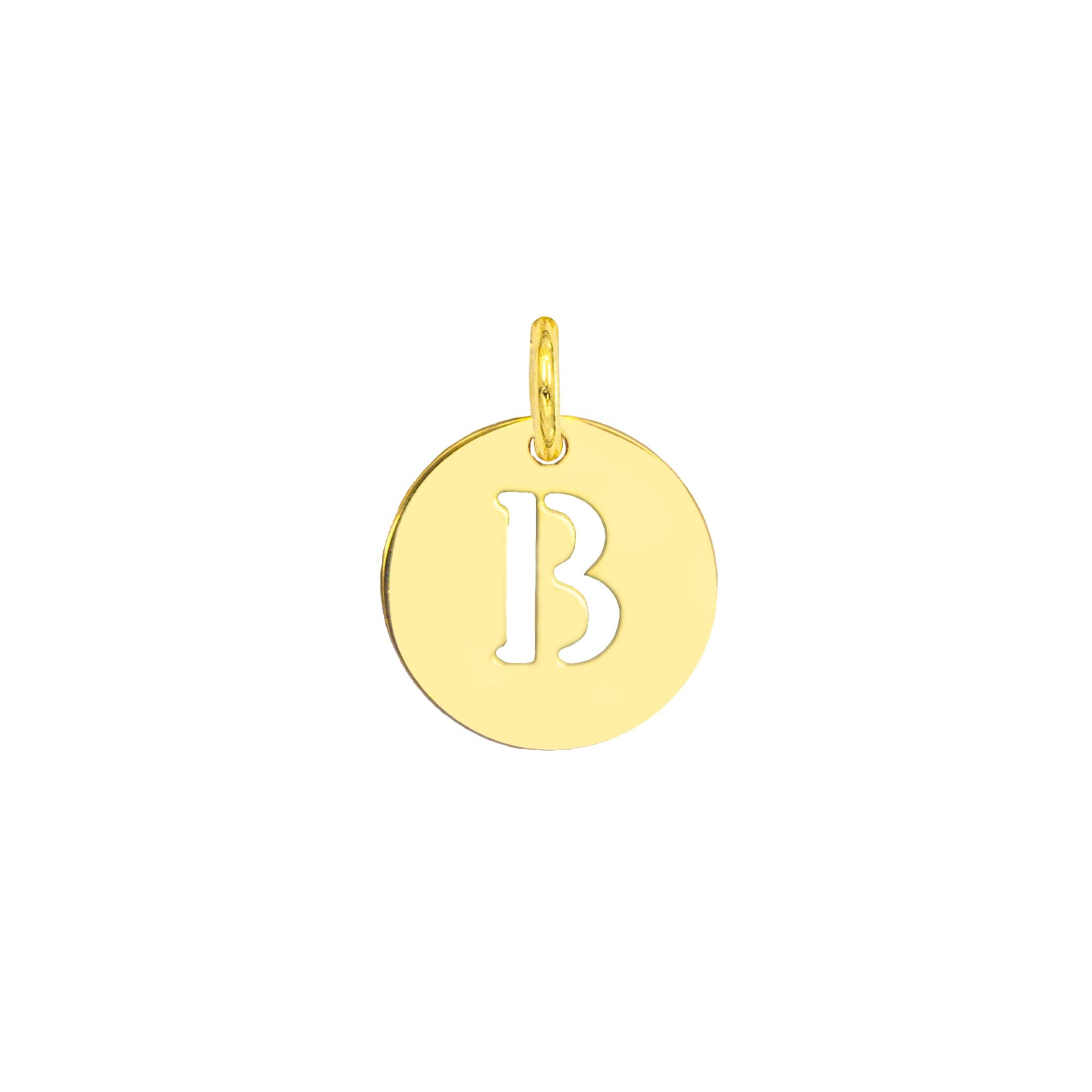 Charm Lettera B in Oro
