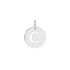 Charm Lettera in Oro – Modello 4 C Oro Bianco