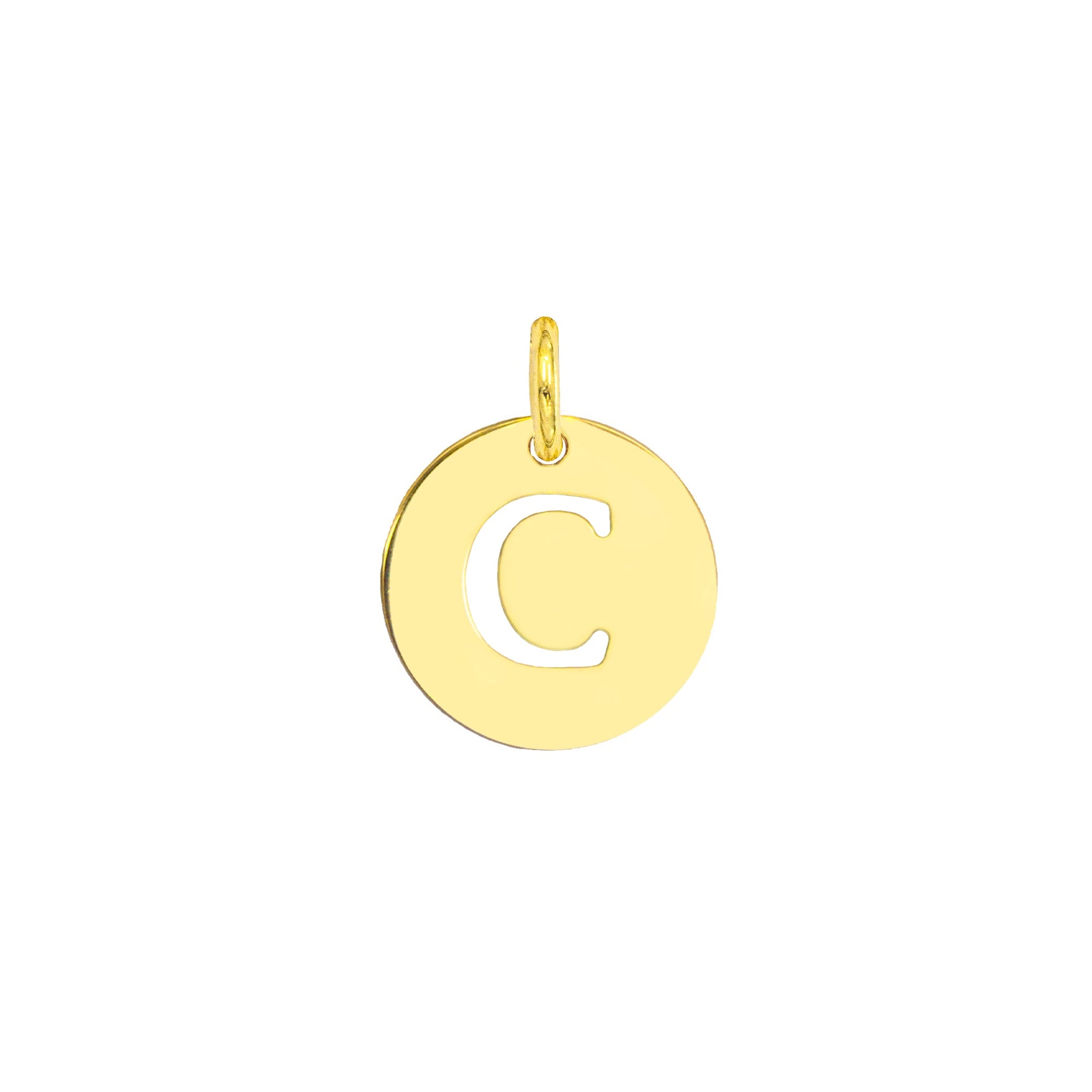 Charm Lettera C in Oro