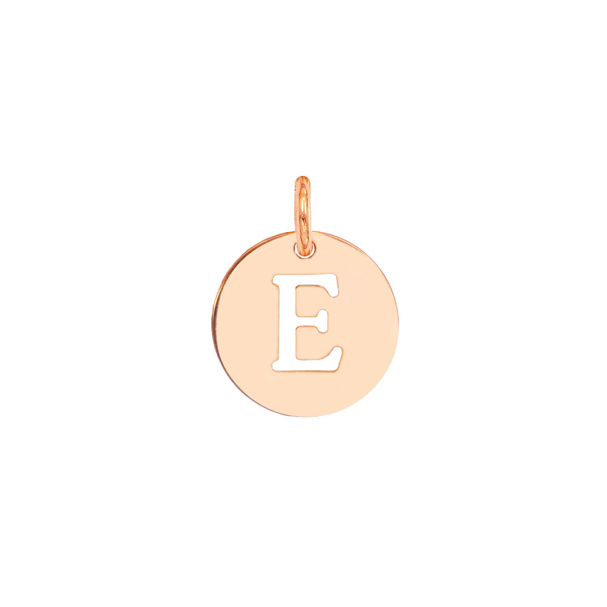 Charm Lettera E in Oro