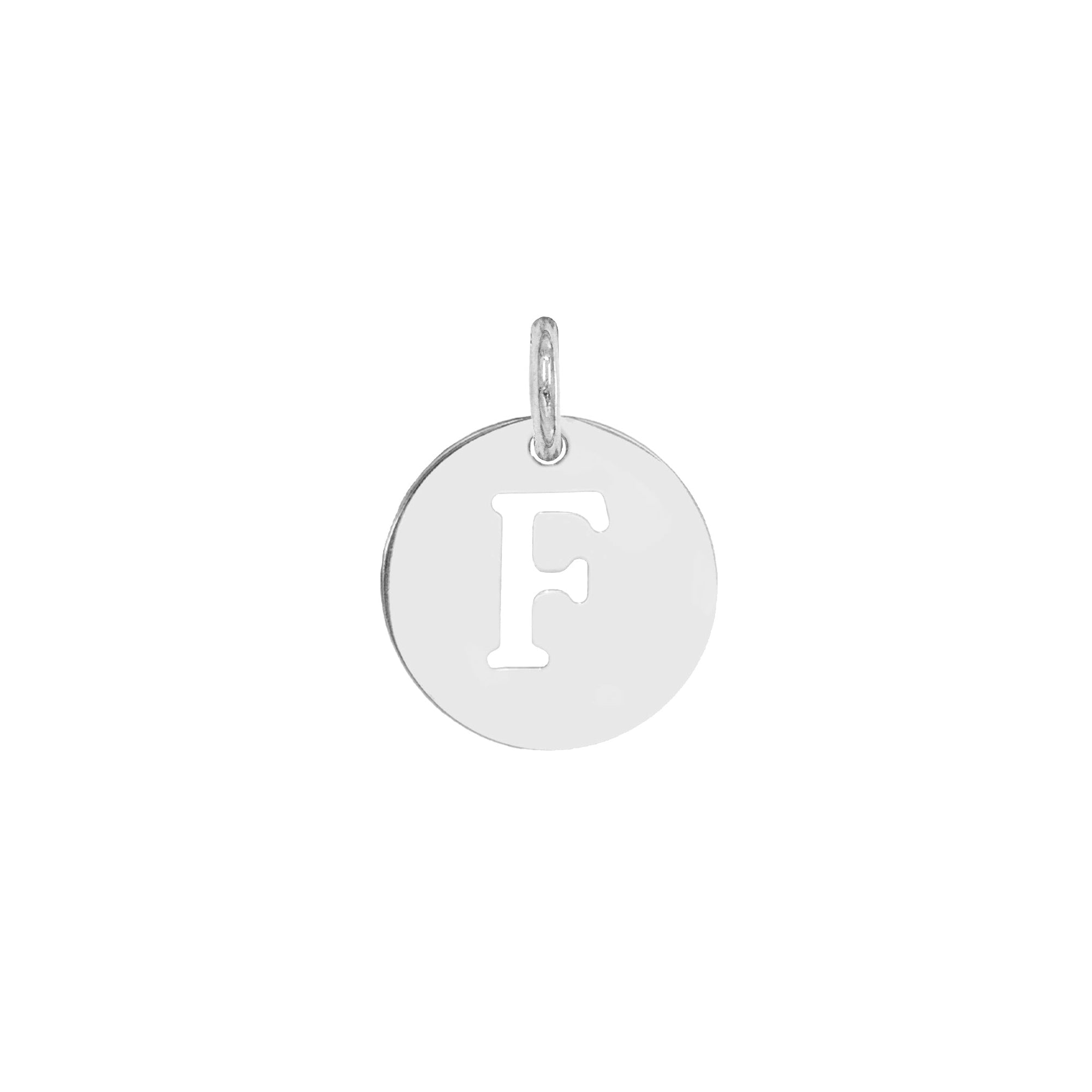 Charm Lettera F in Oro