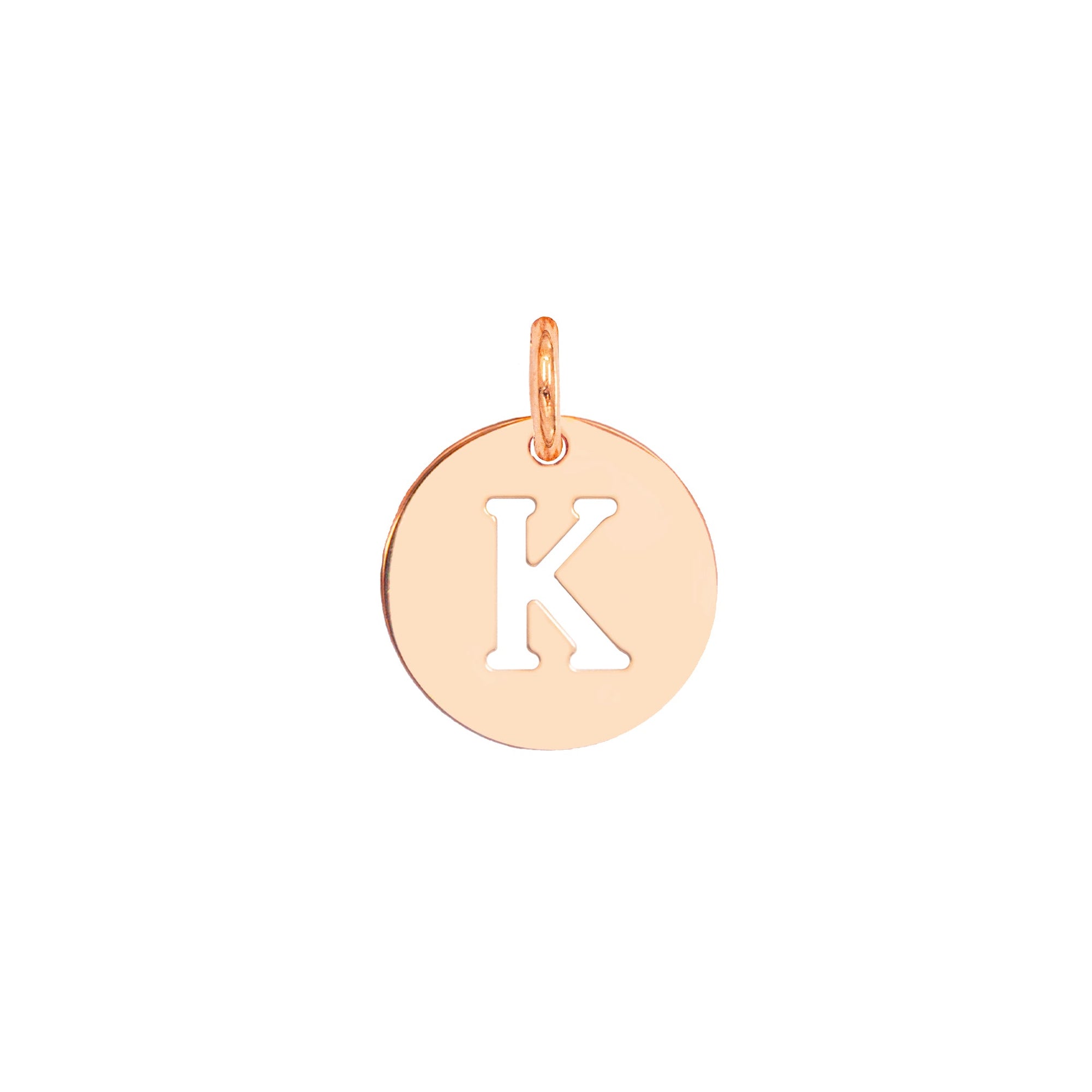 Charm Lettera K in Oro
