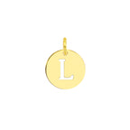 Charm Lettera in Oro – Modello 4 L Oro Giallo
