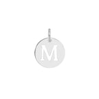 Charm Lettera in Oro – Modello 4 M Oro Bianco