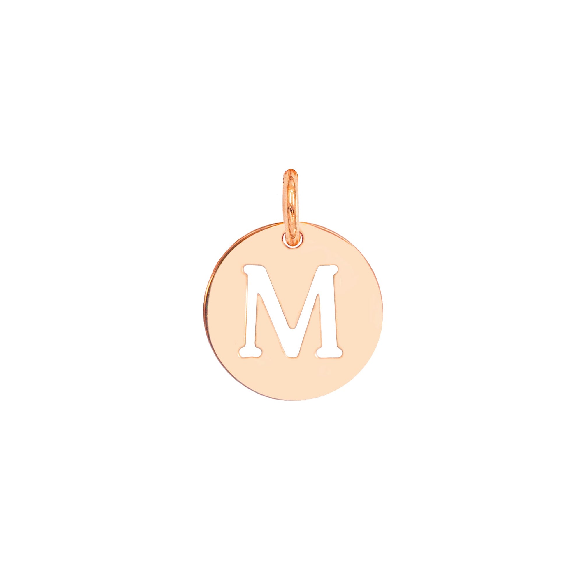 Charm Lettera M in Oro