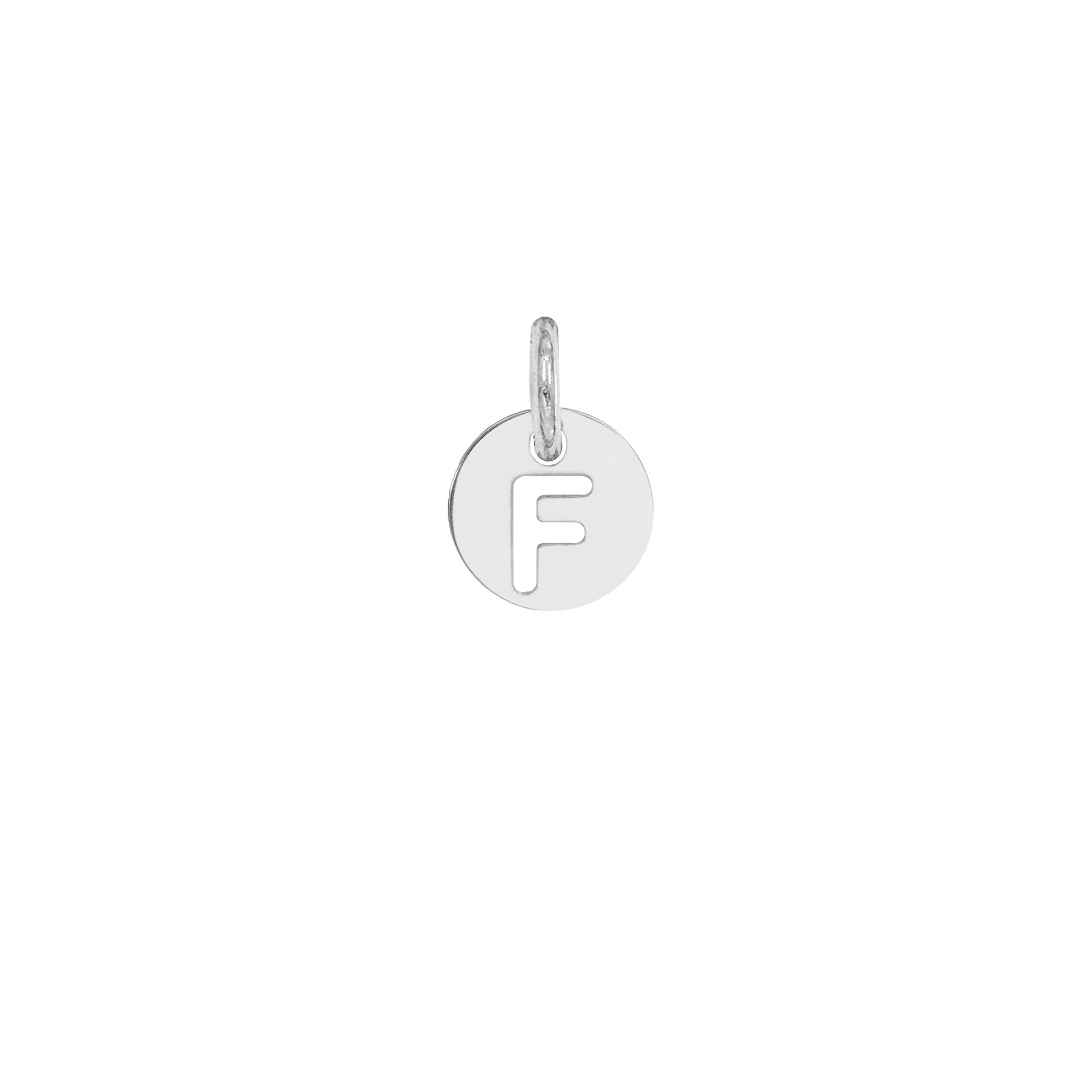 Charm Lettera F in Oro