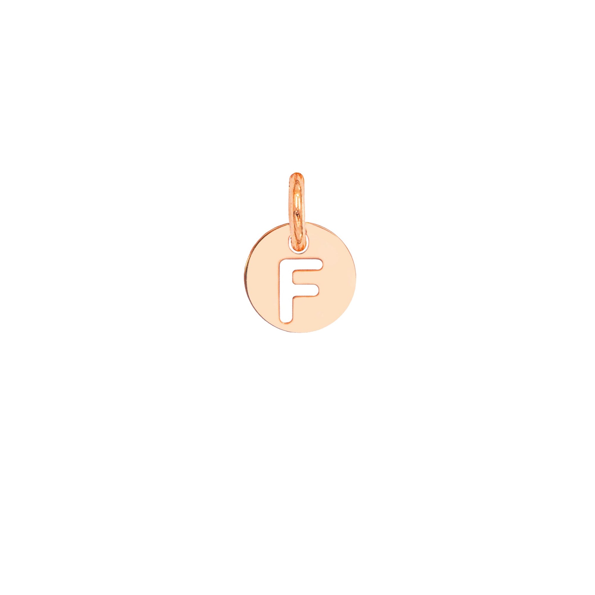 Charm Lettera F in Oro