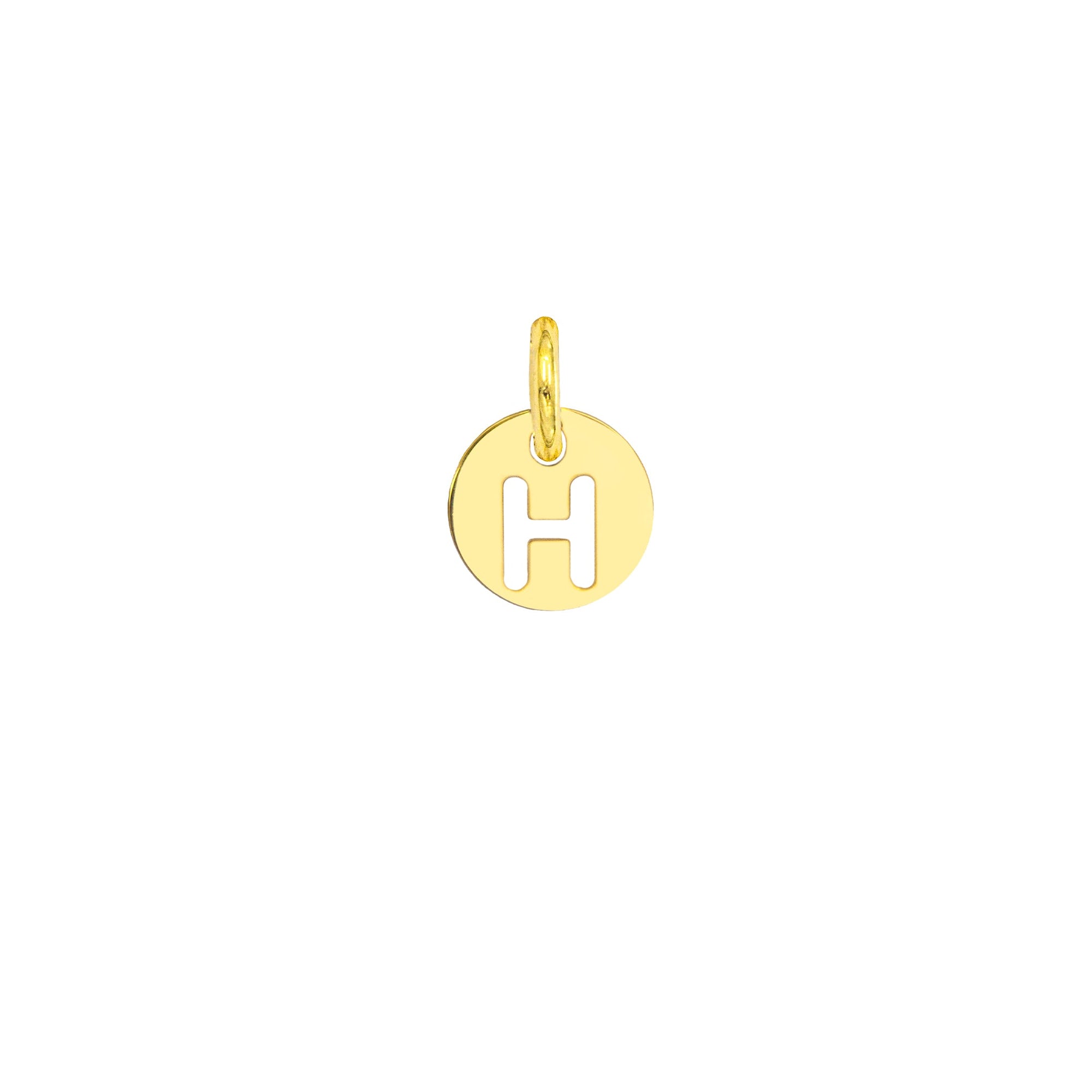 Charm Lettera H in Oro