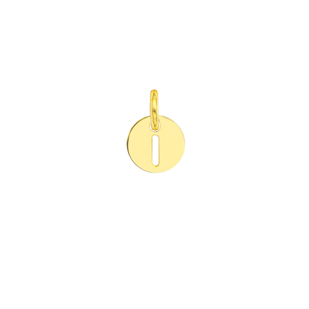 Charm Lettera in Oro – Modello 3 I Oro Giallo