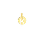 Charm Lettera in Oro – Modello 3 K Oro Giallo