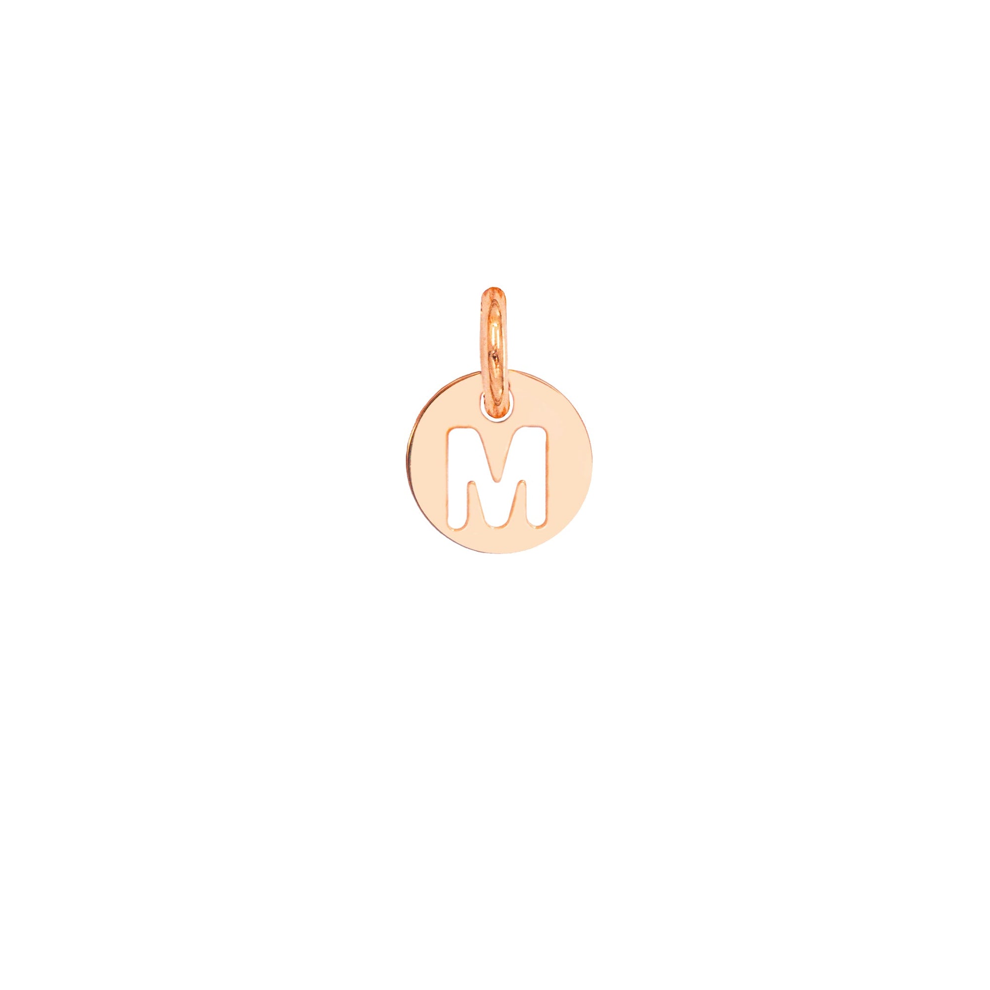 Charm Lettera M in Oro
