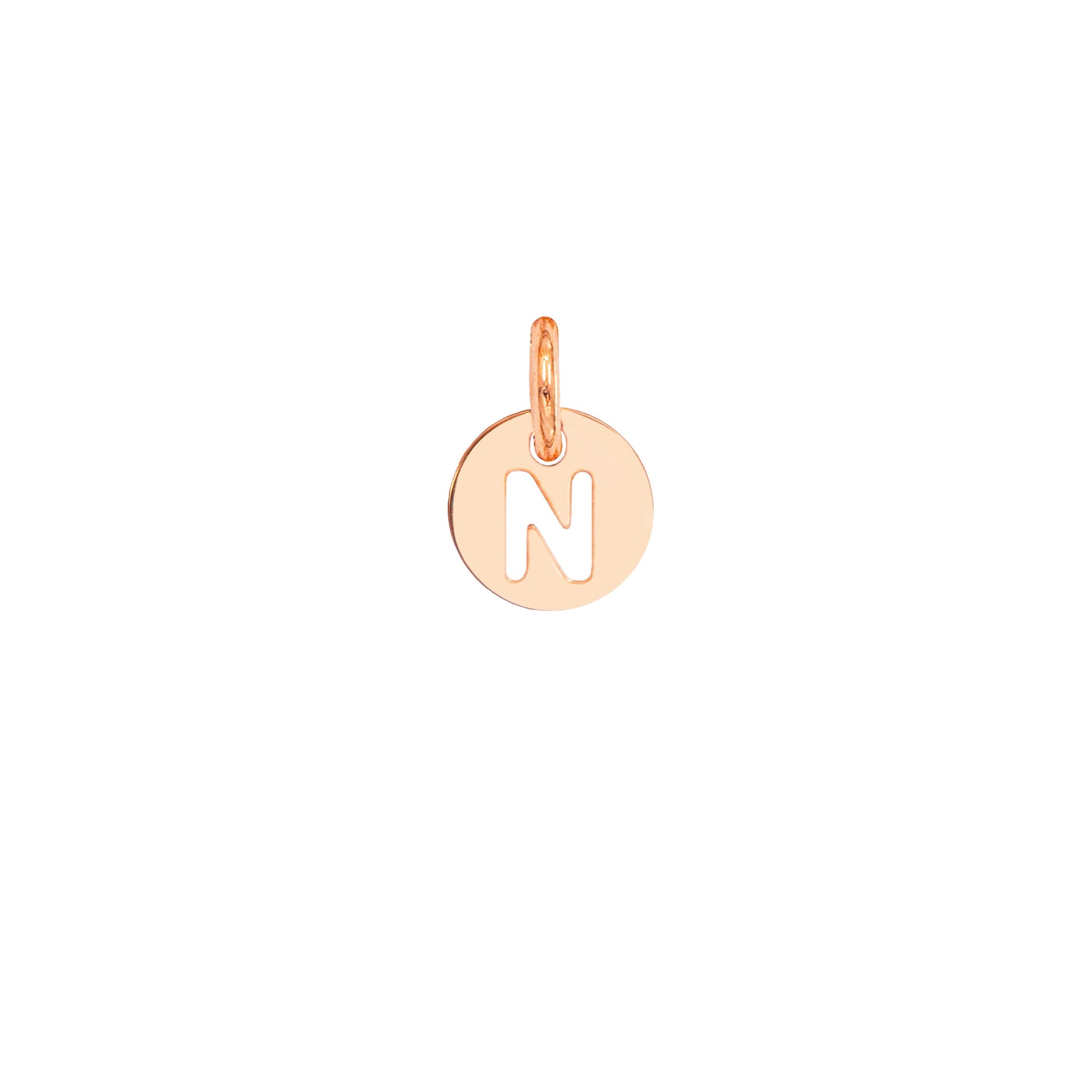 Charm Lettera N in Oro