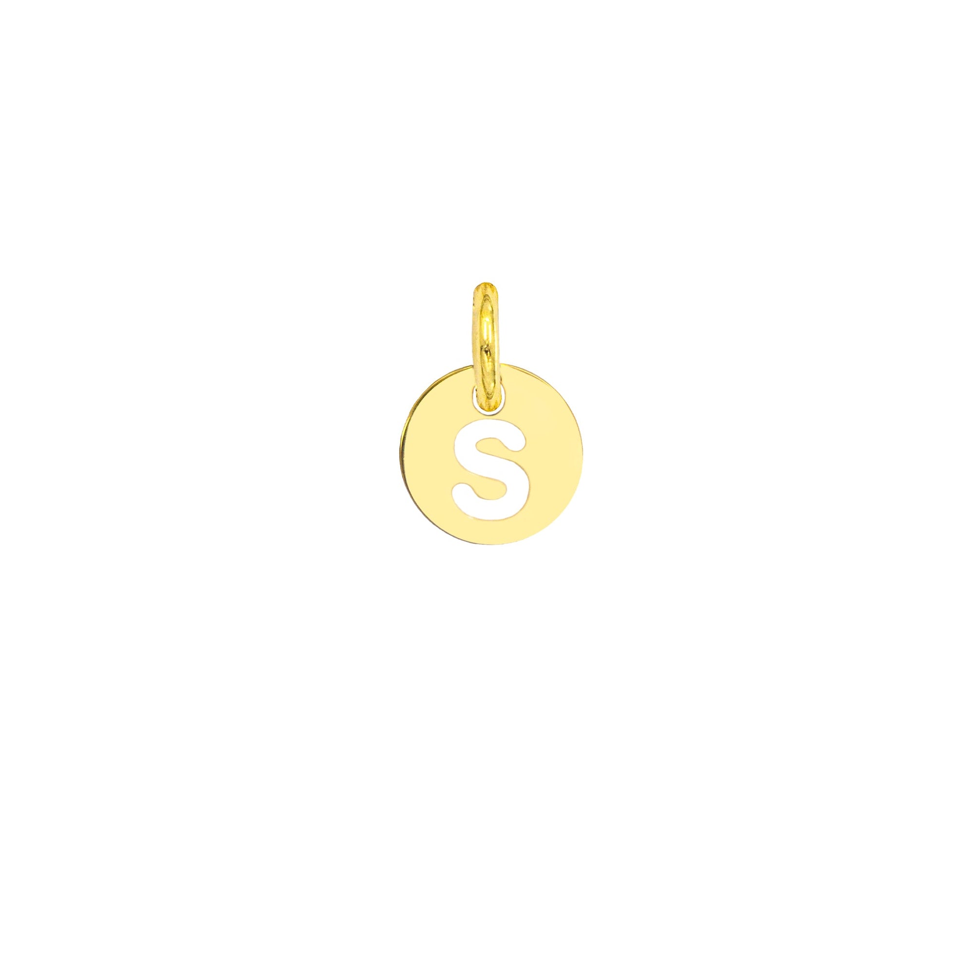 Charm Lettera S in Oro