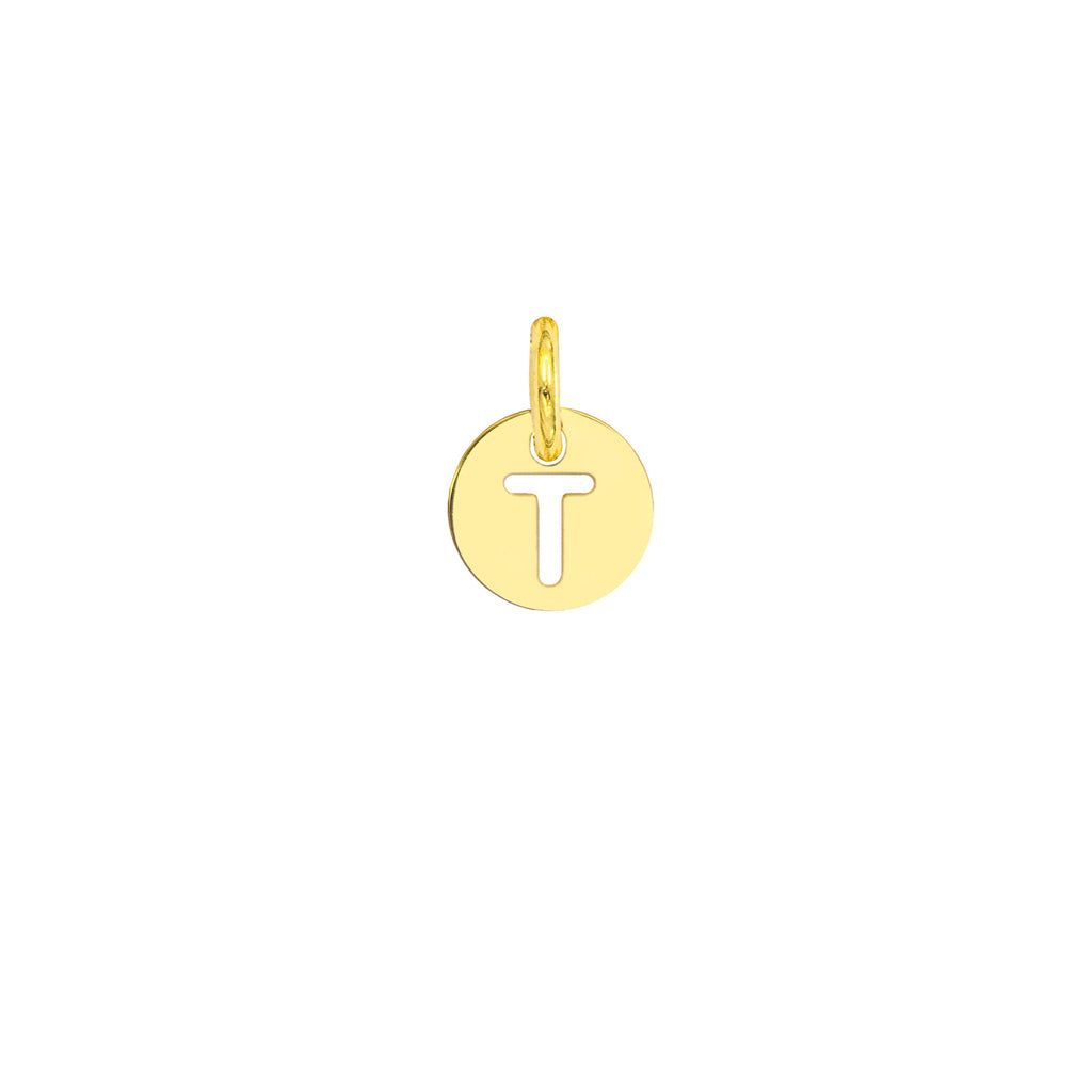 Charm Lettera in Oro – Modello 3 T Oro Giallo