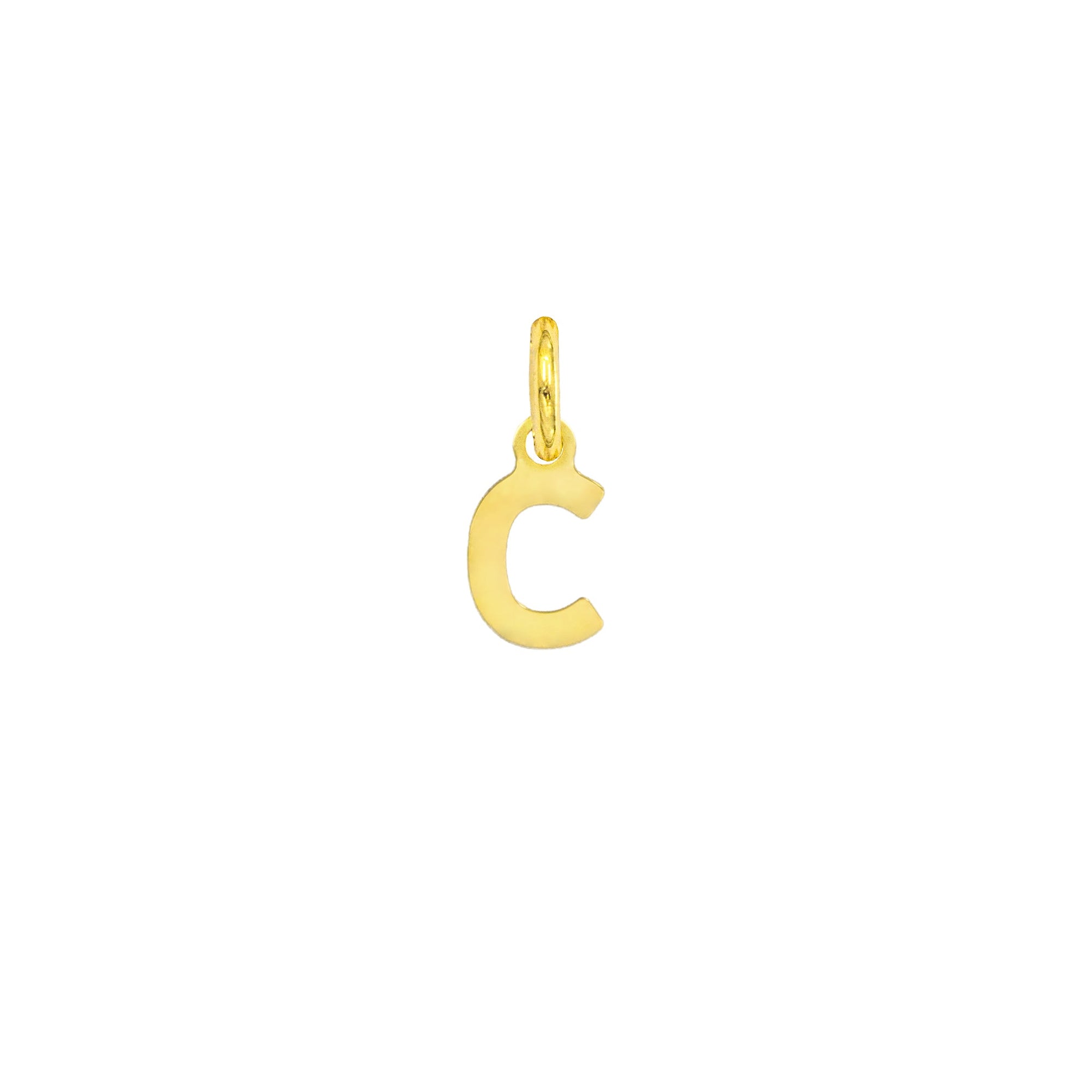 Charm Lettera C in Oro