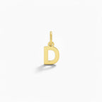 Collana Cordino con Lettera in Oro