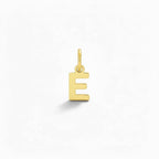 Collana Cordino con Lettera in Oro
