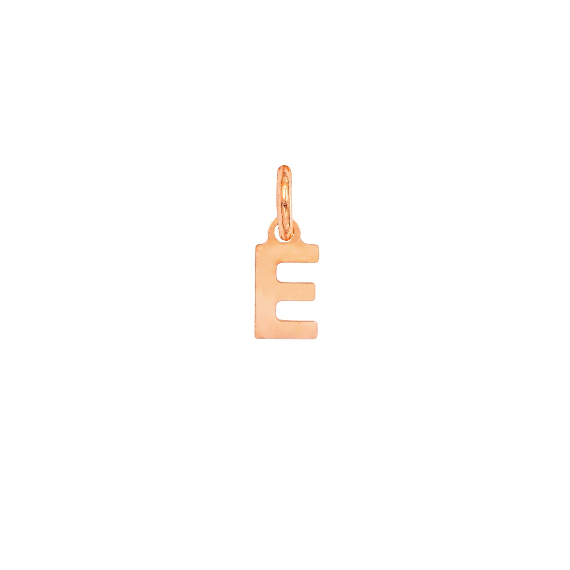 Charm Lettera E in Oro