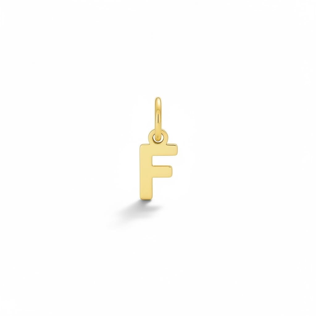 Collana Cordino con Lettera in Oro