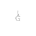Charm Lettera in Oro – Modello 1 G Oro Bianco