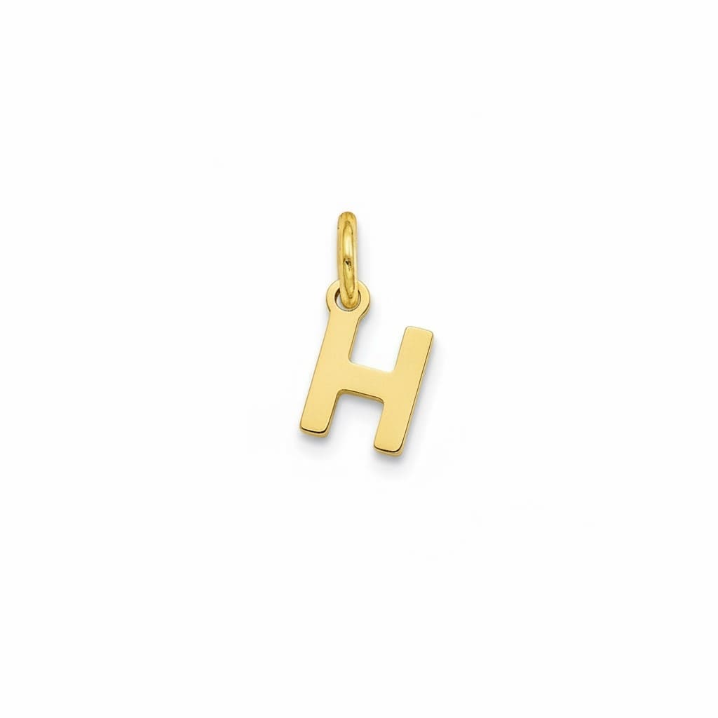 Collana Cordino con Lettera in Oro