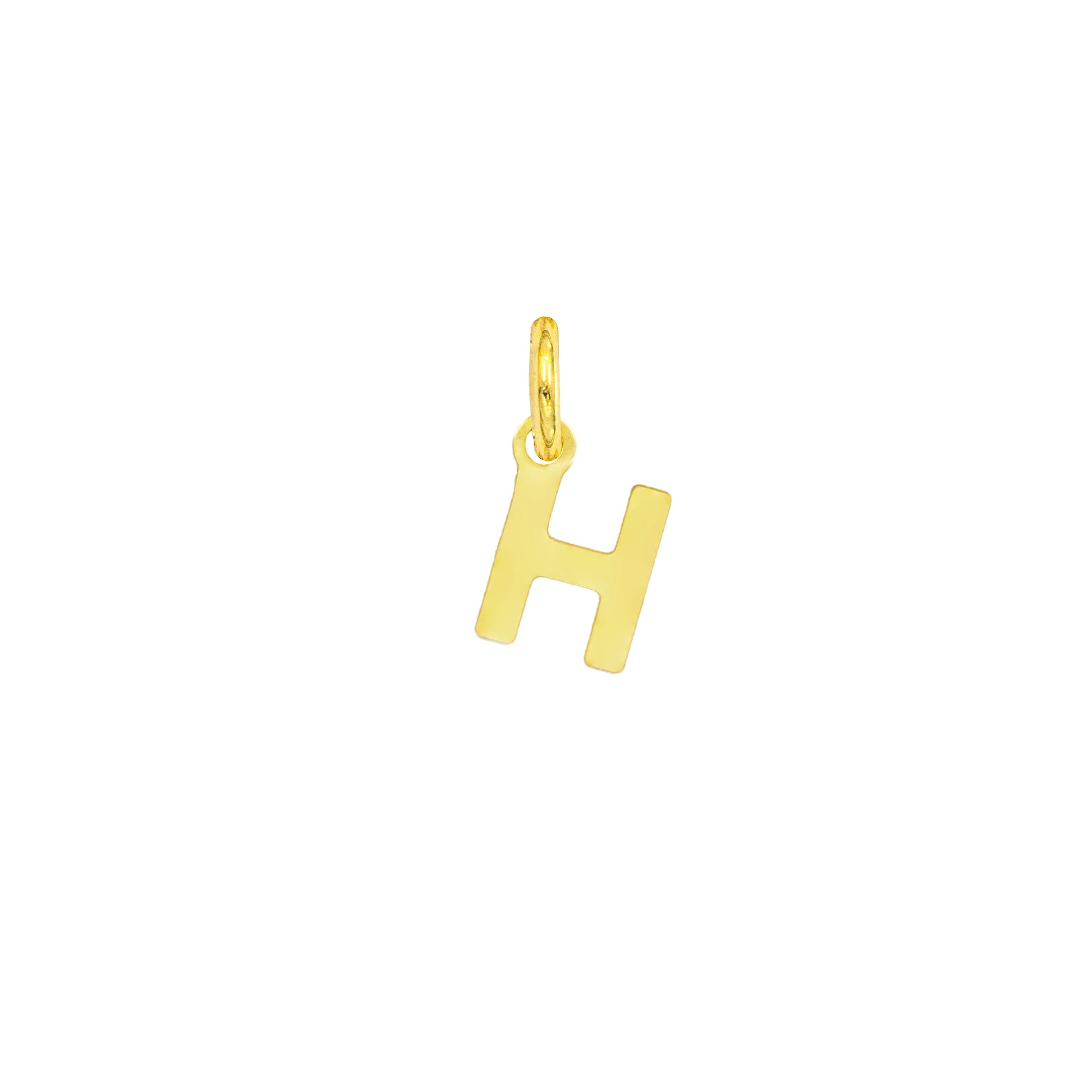 Charm Lettera H in Oro