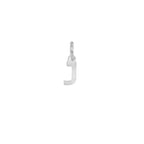 Charm Lettera in Oro – Modello 1 J Oro Bianco
