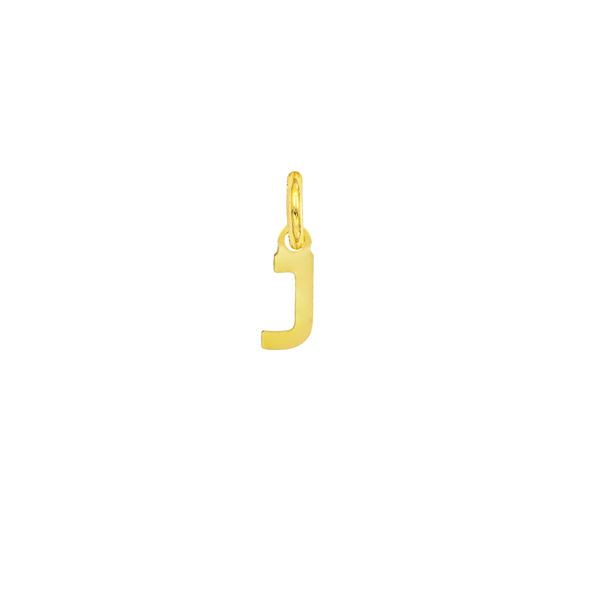 Charm Lettera J in Oro
