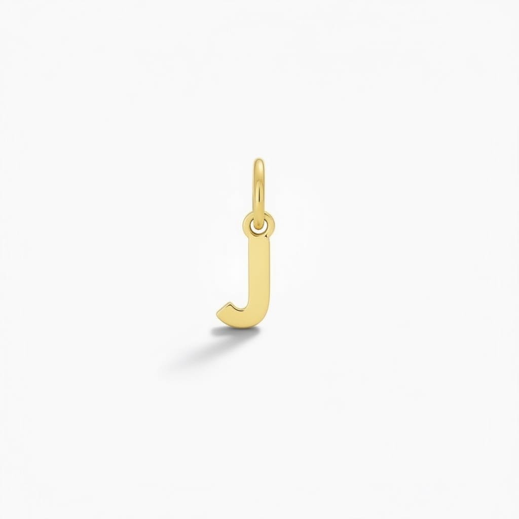 Collana Cordino con Lettera in Oro