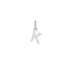 Charm Lettera in Oro – Modello 1 K Oro Bianco