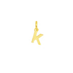 Charm Lettera in Oro – Modello 1 K Oro Giallo