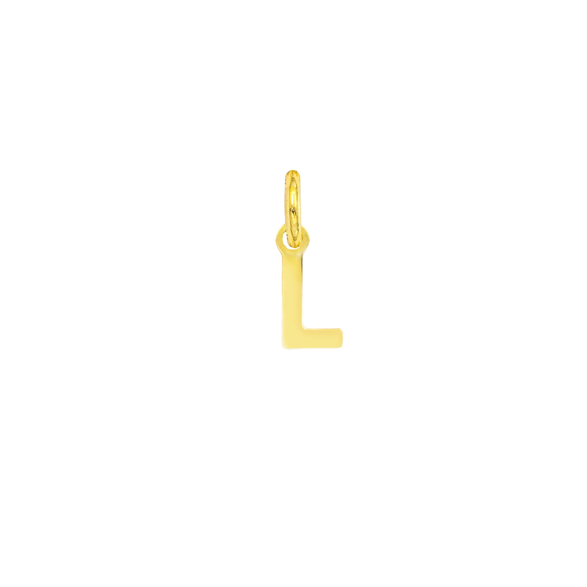 Charm Lettera L in Oro