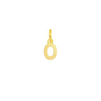 Charm Lettera in Oro – Modello 1 O Oro Giallo