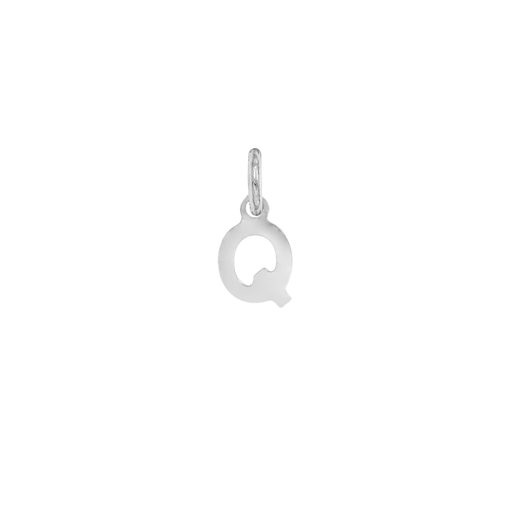 Charm Lettera Q in Oro