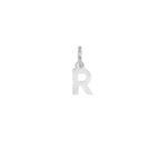 Charm Lettera in Oro – Modello 1 R Oro Bianco